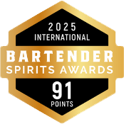 Award Badge: Bartender Spirits Awards 2025 - Gold: 91 Points